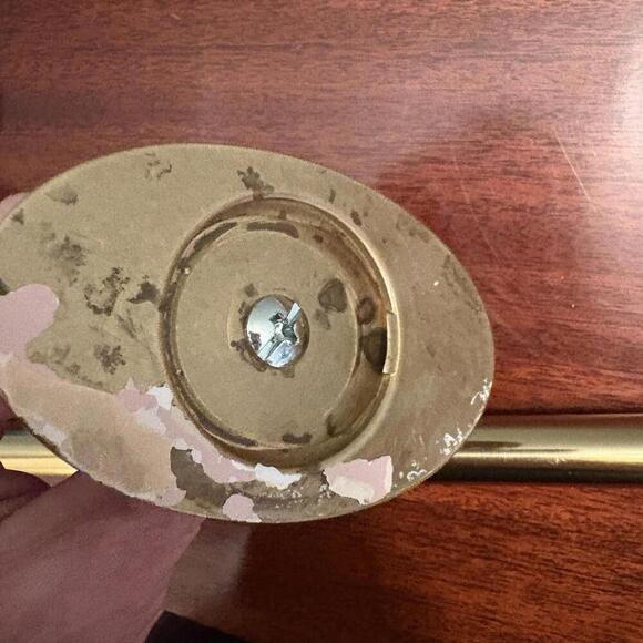 Ralph Lauren Home Engraved Wall Mounted Towel Bar Set 31” Bar 3 pieces  Read - Picture 14 of 15